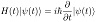 the Schrödinger equation:  i is the imaginary unit, h is Planck constant divided by 2p, ?/?t indicates a partial derivative with respect to time t, ? is the wavefunction of the quantum system, and H is the Hamiltonian operator that characterises the total energy of any given wave function